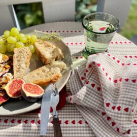 Servietten Hüttenzauber mit Herzen