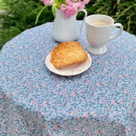 Tischdecke mit Fleckenschutz Petits fleurs