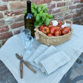 Serviette grobes Leinen