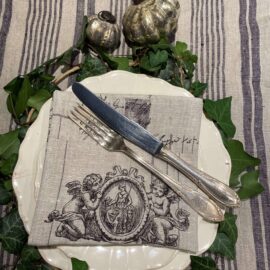 Tischwäsche Weihnachtsset grau