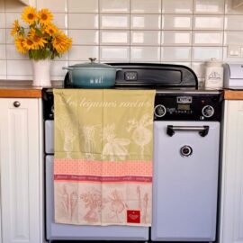 Französisches Geschirrtuch: Gemüse mal anders