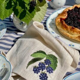 Serviette Beerentraum Brombeere