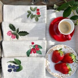 Serviette Beerentraum