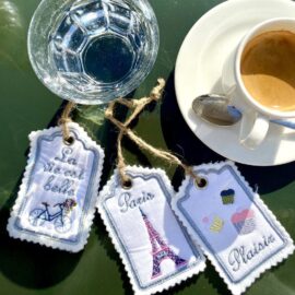 Geschenkanhänger Paris: Pariser Chic und Frankreichvibes