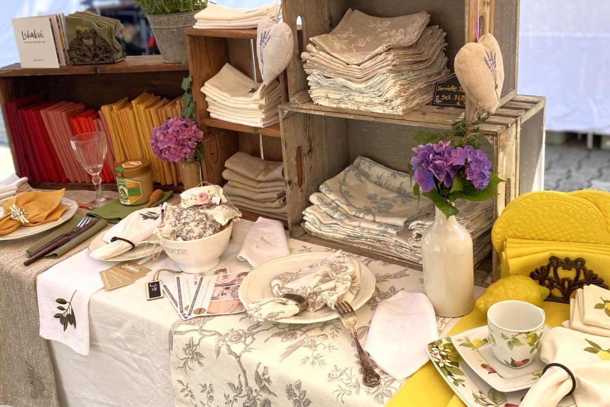 Stand französischer Markt Neuwied